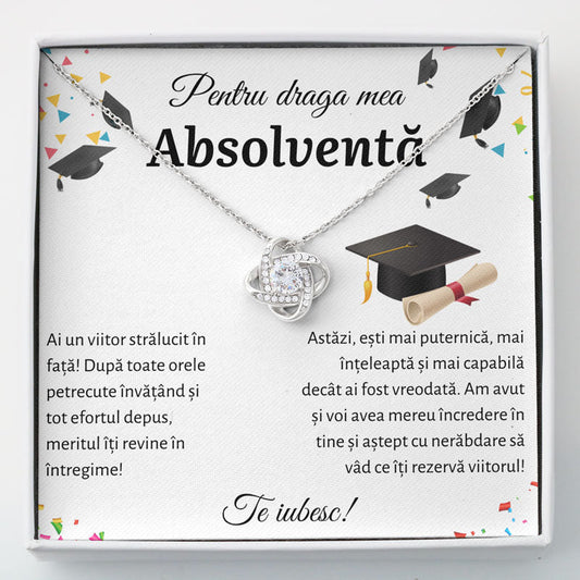 Cadou Absolventa - Colier Love Knot