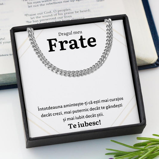 Cadou Frate - Colier Eternal Link