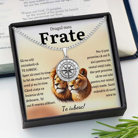 Cadou Frate - Colier Busola Lei Sora