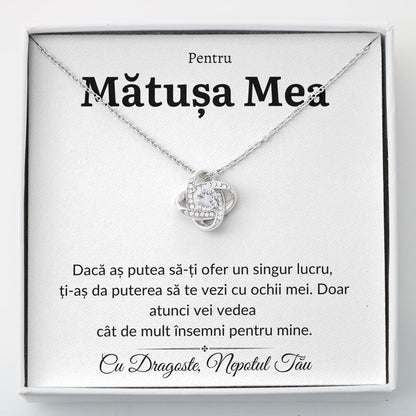 Cadou Matusa - Colier Love Knot Nepot II